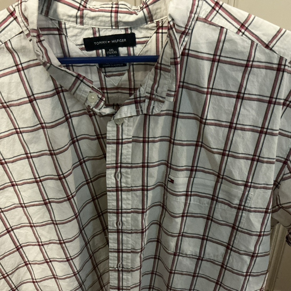 Tommy Hilfiger Size XXL Classic Fit Short Sleeve